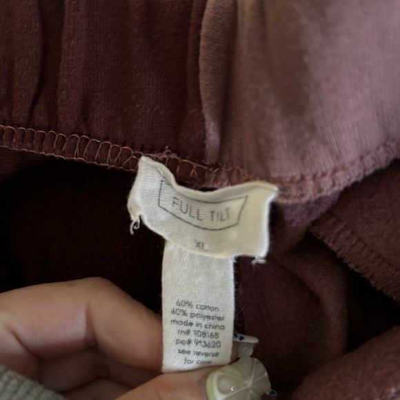 Full tilt Tilly’s color block sweatpants - Picture 5 of 6